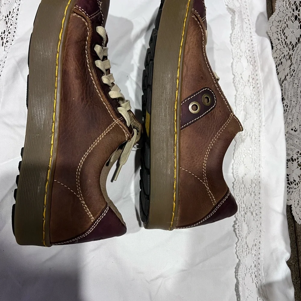 Vintage 90s Dr Martens Air Ware Leather Shoes - Picture 6 of 12